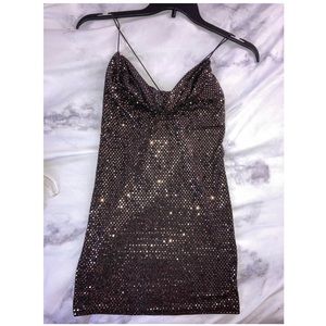 Sparkling mini dress